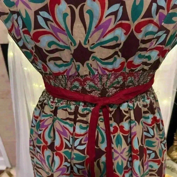 Chadwicks Women’s Maxi Dress. Size 8P. 100% Cotton. Sleeveless. Preowned. - Picture 5 of 7